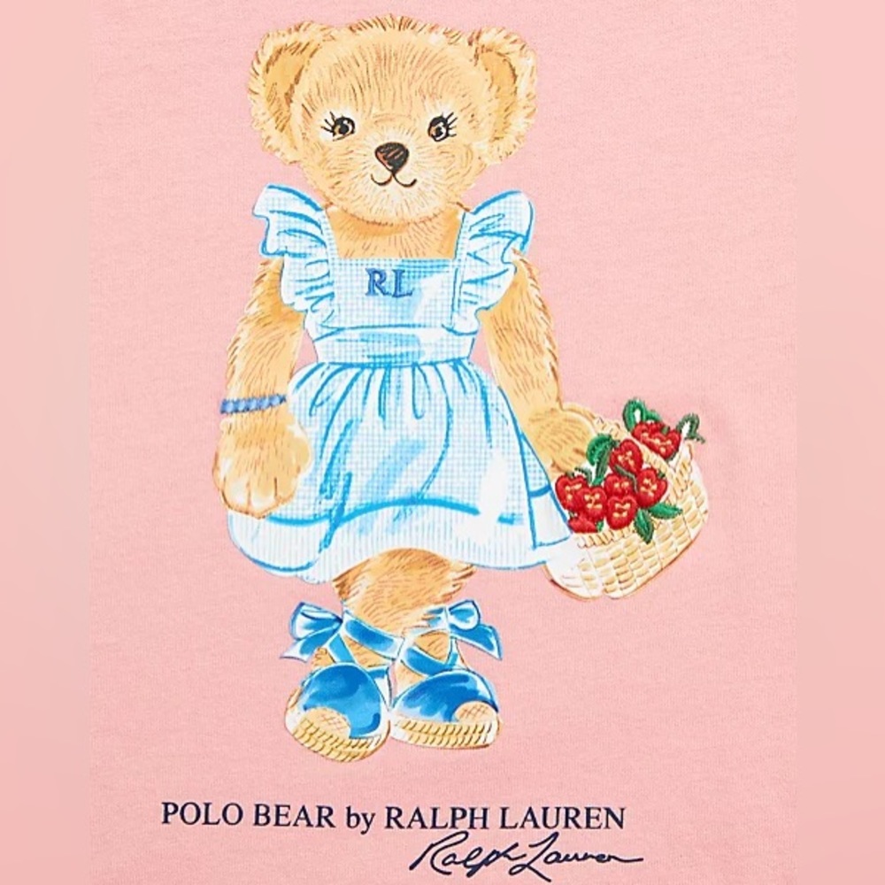 Baby Polo Ralph Lauren Bear girl dress NWT 9 months